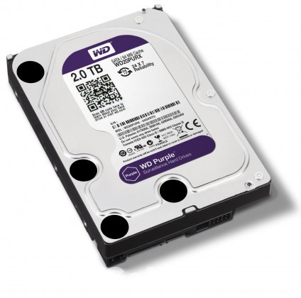 Western Digital 2TB Purple Surveillance HDD
